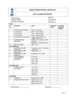 HPLC Calibration Guidelines per USP | PDF | High Performance Liquid ...