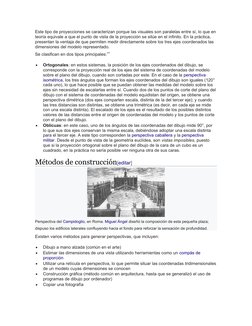 (https://commons.wikimedia.org/wiki/File:CampidoglioEng.jpg)Este tipo de proyecciones se caracterizan porque las visuales so