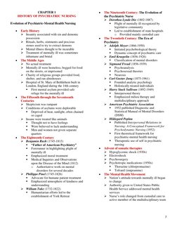 NCM 117: Principles of Psychiatric Nursing | PDF | Mental Disorder ...