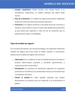 Ejemplos y Tipos de Modelos de Negocio | PDF | Modelo de negocio | Business