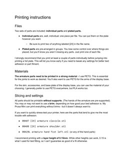 Lucky 13 Assembly Instructions Guide | PDF | Arm