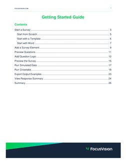 Decipher Survey Tool User Guide | PDF | Button (Computing) | Menu ...