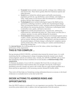 Defining Internal and External Issues in QMS | PDF | Swot Analysis ...