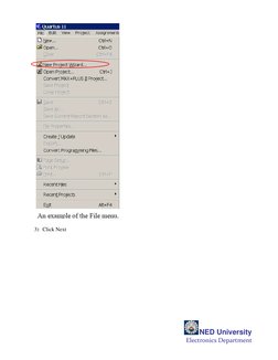  
 
NED University 
Electronics Department 
 
 
 
3) Click Next 
 
