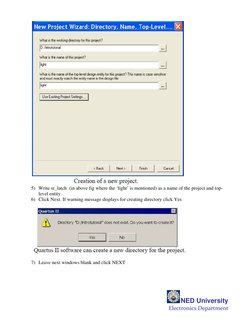 NED University 
Electronics Department 
 
 
5) Write sr_latch  (in above fig where the ‘light’ is mentioned) as a name of