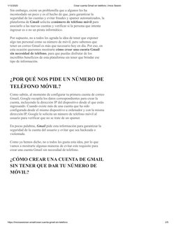 1/12/2020
Crear cuenta Gmail sin teléfono | Inicio Sesión
https://iniciosesionen.email/crear-cuenta-gmail-sin-telefono
2/5
Si