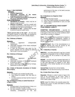 Philippine Criminal Law Overview | PDF | Crime & Violence | Crimes