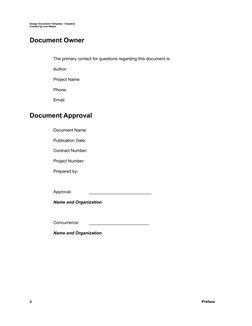 Design Document Template - Chapters 
Created by Ivan Walsh  
Document Owner 
 
The primary contact for questions regarding th