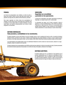 7
FRENOS.
Los frenos son autoajustables, tipo multidisco, en baño de aceite, y 
tienen dos circuitos, siendo uno para cada la