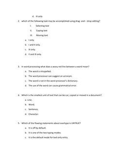 EDPM Exam Questions & Answers Guide | PDF | Personal Computers ...