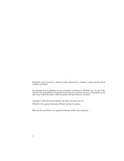 ii 
 
 
 
 
 
 
 
 
 
 
Information in this document is subject to change without notice. Companies, names an