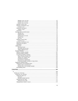 vii 
Multiple zones (two bar) ...............................................................................