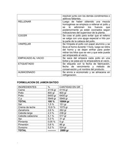 resolver junto con los demás condimentos o
aditivos faltantes. 
RELLENAR 
Luego  de  haber  obtenido  una  mezcla
homogénea s