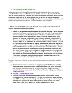 Characterization by Value or Value-Set
 
 
At Characterization level of the affective domain, the individual has a value sys
