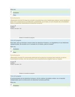 Elija una;
Verdadero 
Falso
Retroalimentación
¡Respuesta correcta! El riesgo de concebir a las personas como medios para obte