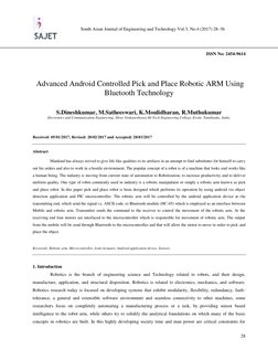 South Asian Journal of Engineering and Technology Vol.3, No.4 (2017) 28–36
