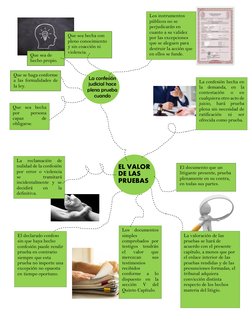 EL VALOR 
DE LAS 
PRUEBAS  
L