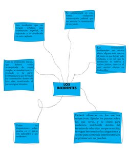 LOS 
INCIDENTES 
Los incident