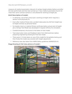 Vertigo Testing for Safe Height Work | PDF | Occupational Safety And ...
