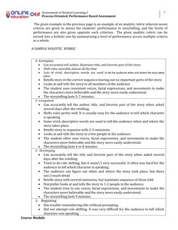 Process-Oriented Performance Assessment Guide | PDF | Educational ...