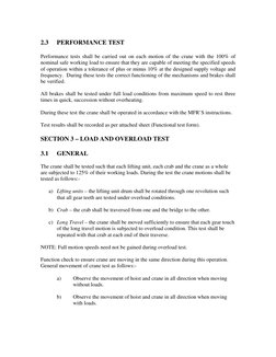 Crane Load Testing Procedures | PDF | Crane (Machine) | Industries