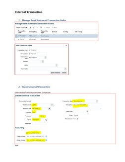 Managing External Bank Transactions | PDF | Financial Transaction | Banks