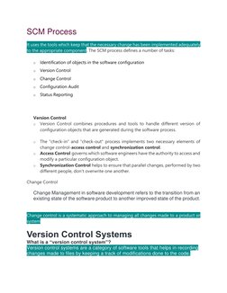 RMMM Plan in Software Engineering | PDF | Version Control | Quality ...