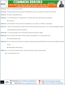 SBI PO, SBI CLERK, IBPS PO, IBPS CLERK, RRB PO, RRB CLERK, NIACL, LIC RBI 
grade B, RBI ASSISTANT, & Other competitive Exams