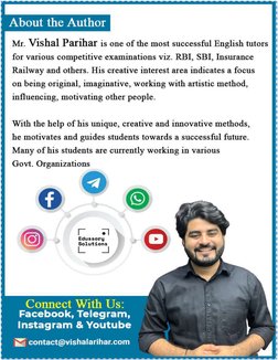 SBI PO, SBI CLERK, IBPS PO, IBPS CLERK, RRB PO, RRB CLERK, NIACL, LIC RBI 
grade B, RBI ASSISTANT, & Other competitive Exams