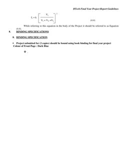 B.Tech Final Year Project Report Guidelines | PDF | Construction ...