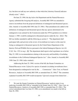 10 
Act, but does not add any new authority to that which the [Attorney General] indicates 
already exists.”  (Ibid.)