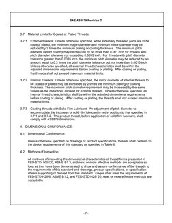 Aerospace Standard: AS8879 Rev. D | PDF | Screw | Applied And ...
