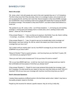 Final Expense Telesales Script Guide | PDF | Insurance | Life Insurance