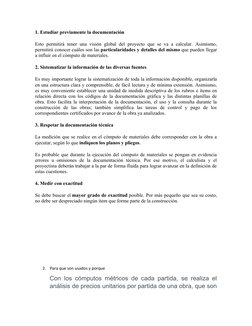 1. Estudiar previamente la documentación
Esto permitirá tener una visión global del proyecto que se va a calcular. Asimismo,
