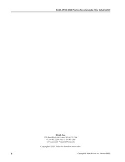 EASA AR100-2020 Práctica Recomendada - Rev. Octubre 2020
2
Copyright © 2020, EASA, Inc. (Version 0920)
Copyright © 2020. Tóda