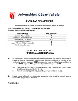 FACULTAD DE INGENIERIA
ESCUELA ACADEMICO PROFESIONAL DE INGENIERIA INDUSTRIAL Y DE GESTION EMPRESARIAL
Curso: HERRAMIENTAS PA