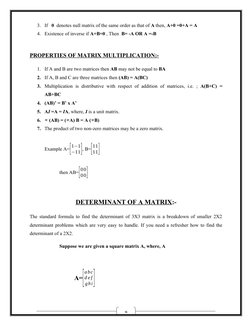 Class 12 Project on Matrices | PDF | Matrix (Mathematics) | Operator Theory