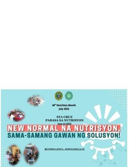 STA CRUZ
PABASA SA NUTRISYON
June 13,2022
RUFINO LITO L .FONTANILLA II
