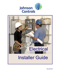 Fan 55.510
Installer Guide
Electrical
