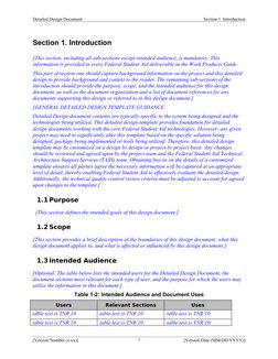 Detailed Design Format Detailed Design Document Template | PDF | Unit Testing | Java Server Faces