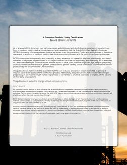 ii
A Complete Guide to Safety Certification 
Second Edition | April 2022
All or any part of this document may be freely copie