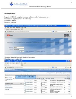 Maximo Training.pdf Maximo Training Manual for Maintenance Crew | PDF | Software | Computing