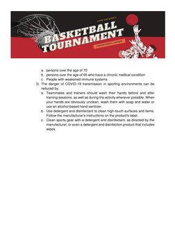 a. persons over the age of 70 
b. persons over the age of 65 who have a chronic medical condition 
c. People wi