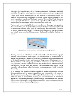 PAGE 5 
concentric, horizontal or vertical, etc. Numeric parameters can be associated with 
each other through the use of rel