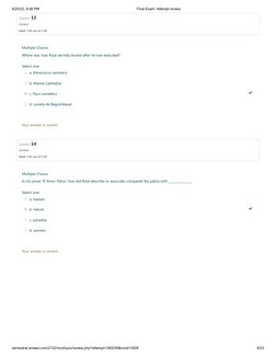 6/25/22, 8:56 PM
Final Exam: Attempt review
semestral.amaes.com/2122/mod/quiz/review.php?attempt=390239&cmid=3208
6/23
Questi
