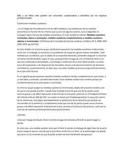 fallo  y  los  fallos  sólo  pueden  ser  conocidos,  sustanciados  y  decididos  por  los  órganos
jurisdiccionales.
Clasifi