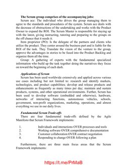 The Scrum group comprises of the accompanying jobs: 
Scrum ace: The individual who drives the group managing them to
agree to