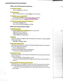 Advanced Language Practice Guide | PDF