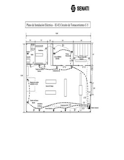 Plano de Instalación Eléctrica – IE-02 Circuito de Tomacorrientes C-5
