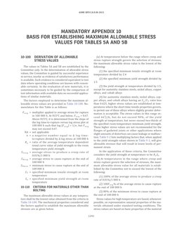 ASME Allowable Stress Values Explained | PDF | Strength Of Materials ...